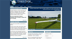 Desktop Screenshot of evergreensoaring.info